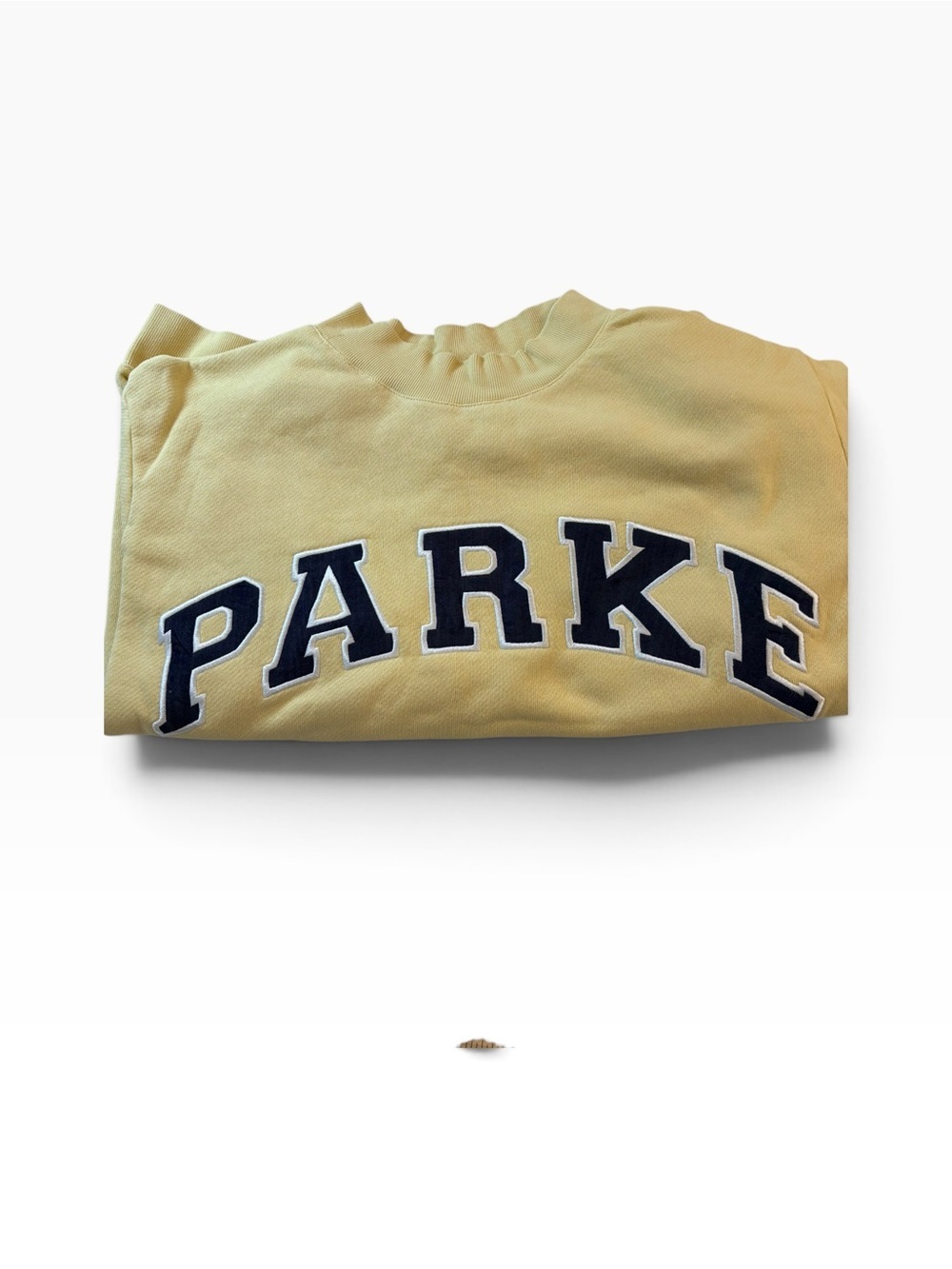 PARKE Cake Batter Varsity Mockneck - Birthday Collection - Size L/XL - Picture 3 of 11